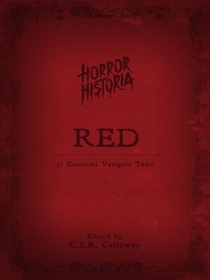 cover image of Horror Historia Red